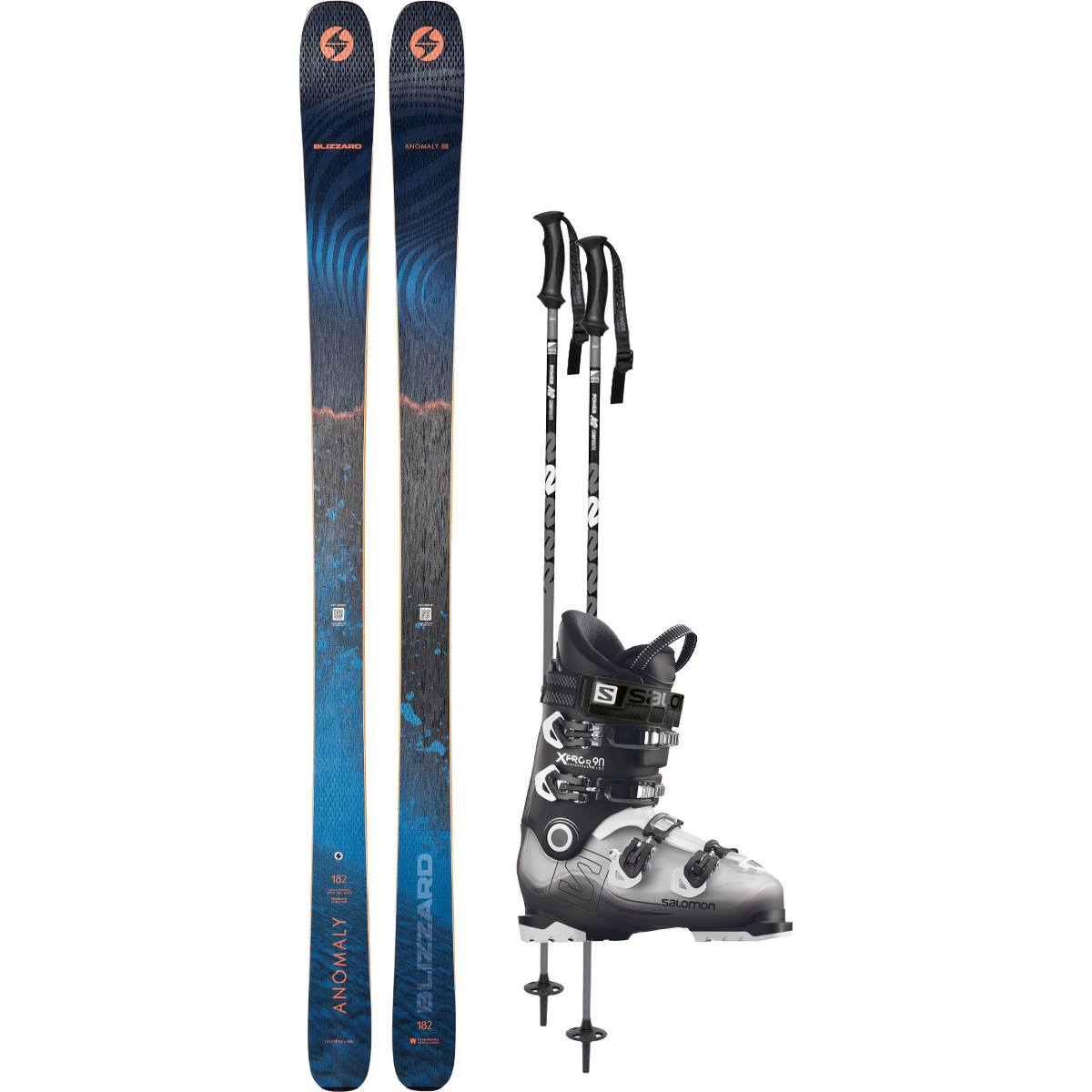 Blizzard Anomaly 88 Demo Ski Package alternate view