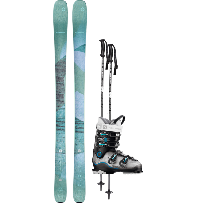 Blizzard Women's Black Pearl 84 Demo Ski Package, Featured Image
