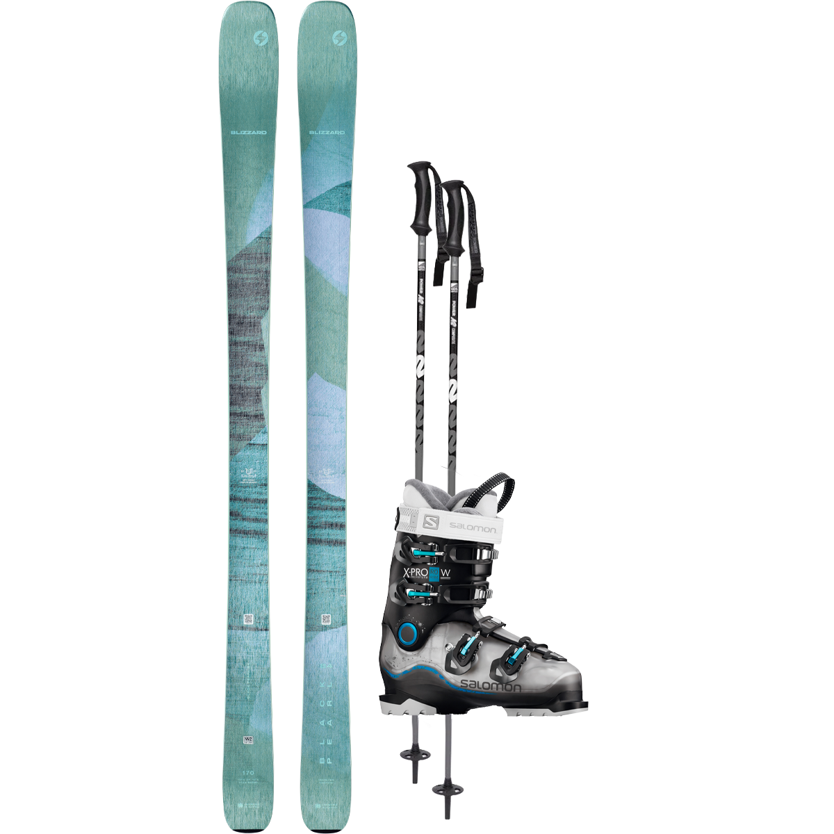 Blizzard Women's Black Pearl 84 Demo Ski Package alternate view