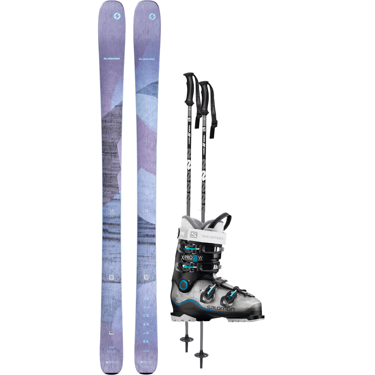 Blizzard Women's Black Pearl 88 Demo Ski Package alternate view