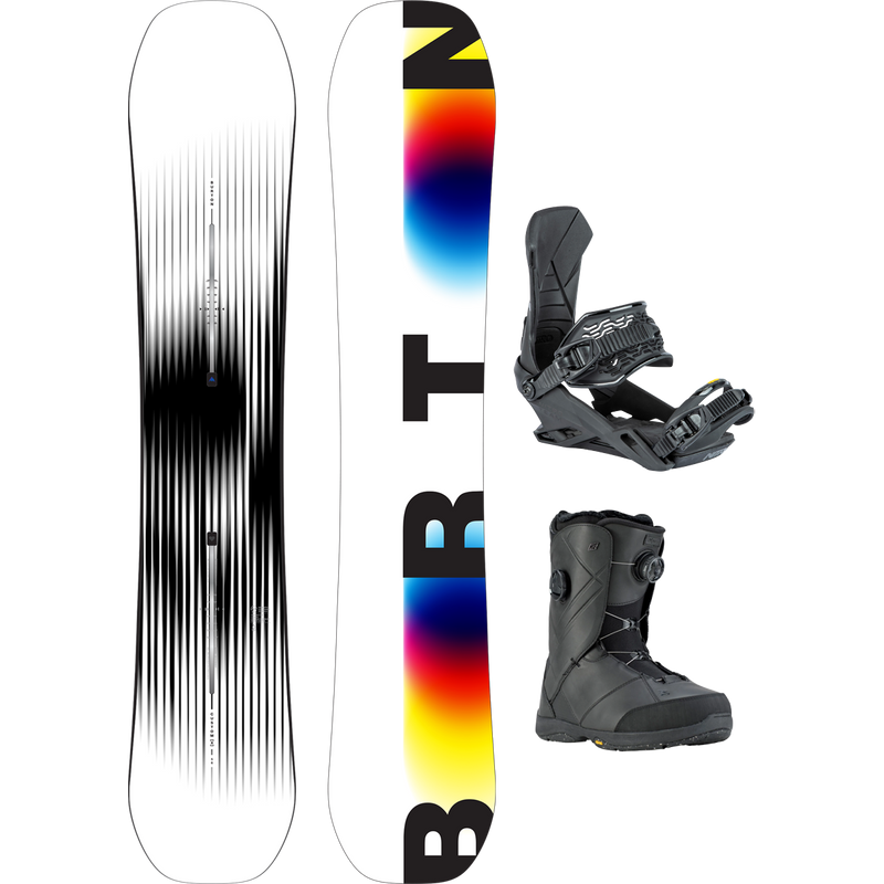 Burton Custom X Camber Demo Snowboard Package, Featured Image
