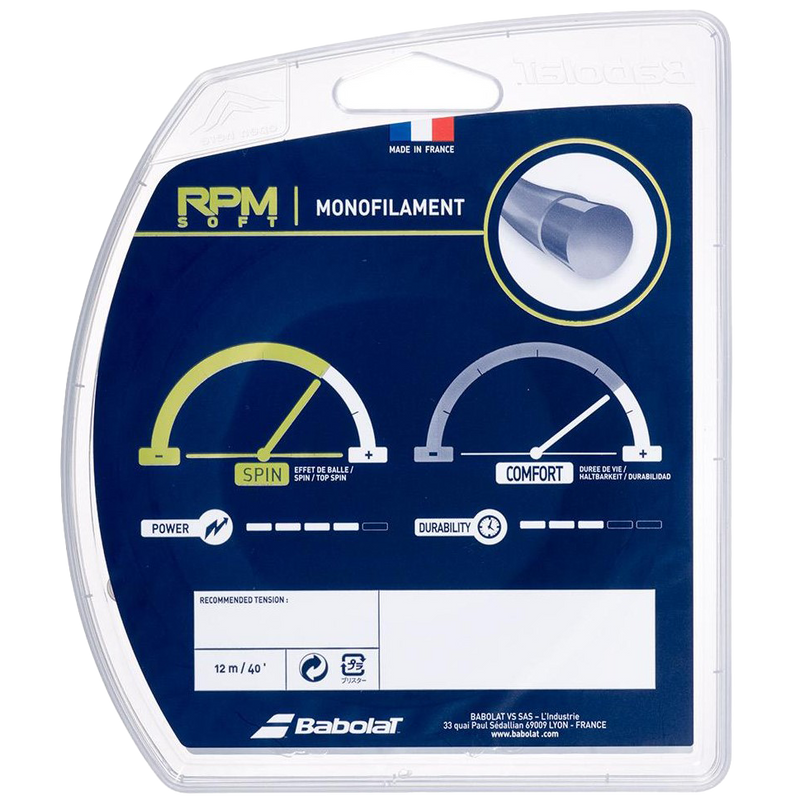 RPM Soft 16G, Babolat RPM Soft 16G 107-Grey back