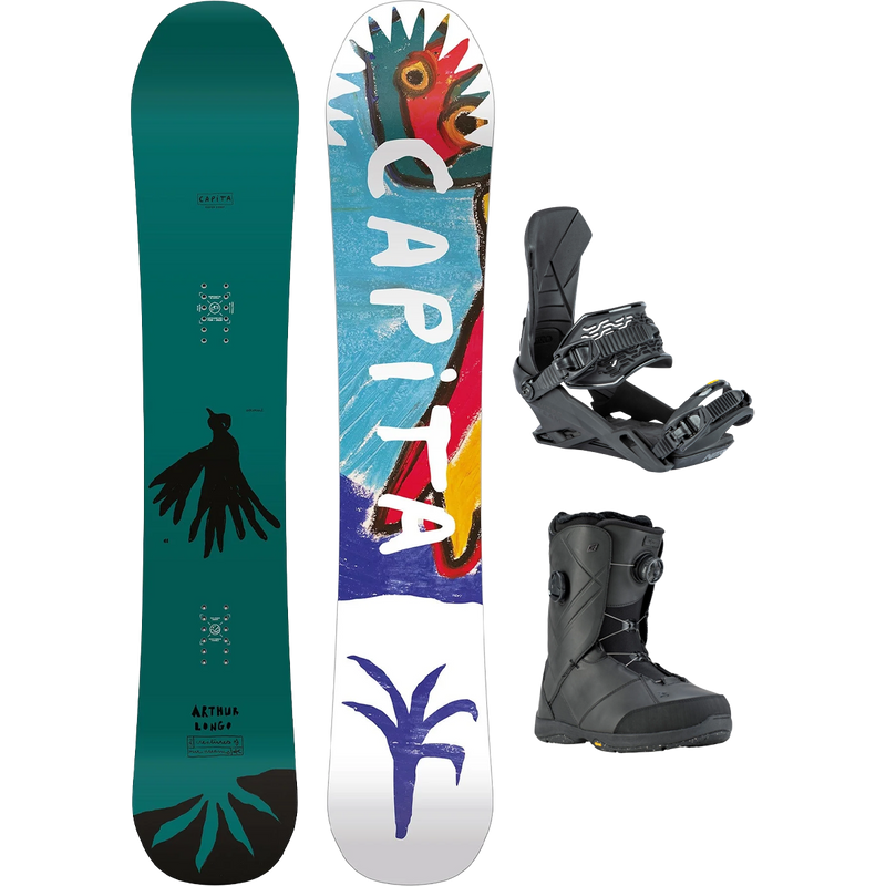 Capita Aeronaut Demo Snowboard Package, Featured Image
