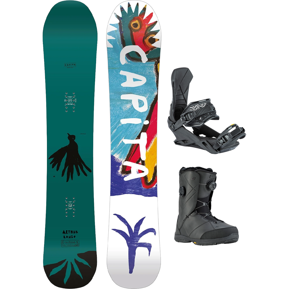 Capita Aeronaut Demo Snowboard Package alternate view
