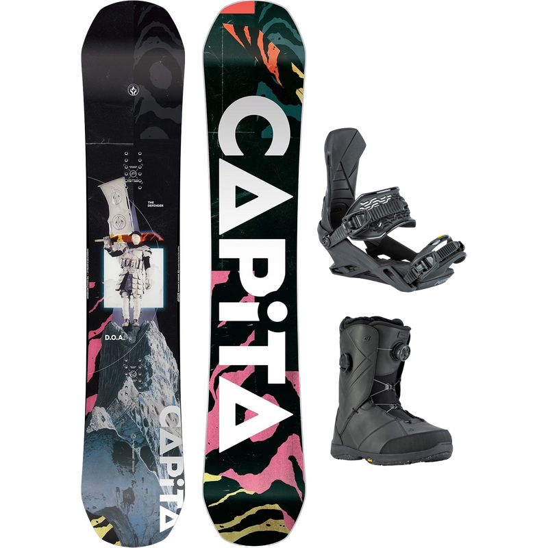 Capita D.O.A. Demo Snowboard Package, Featured Image