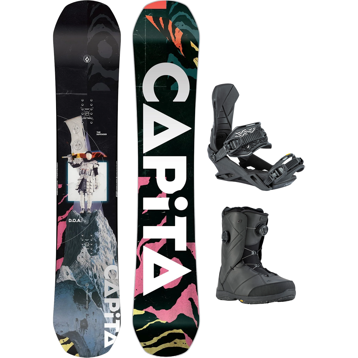 Capita D.O.A. Demo Snowboard Package alternate view
