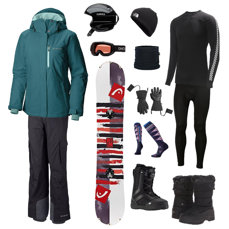 Columbia The Works Package - Women's Snowboard, Featured Image