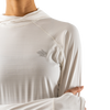 Rabbit Women's UPF Deflector 2.0 Hoodie 113-Snow White logo
