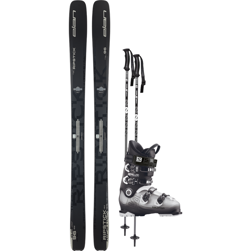 Elan Ripstick 96 Black Edition Demo Ski Package, Featured Image
