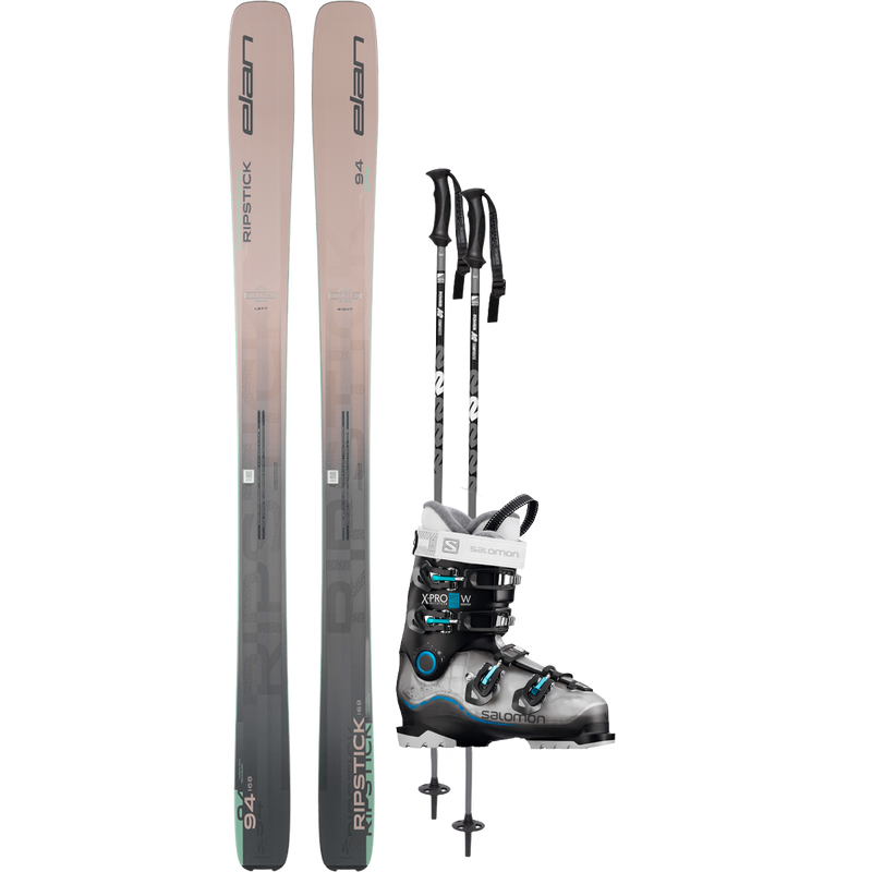 Elan Women's Ripstick 94 Demo Ski Package, Featured Image