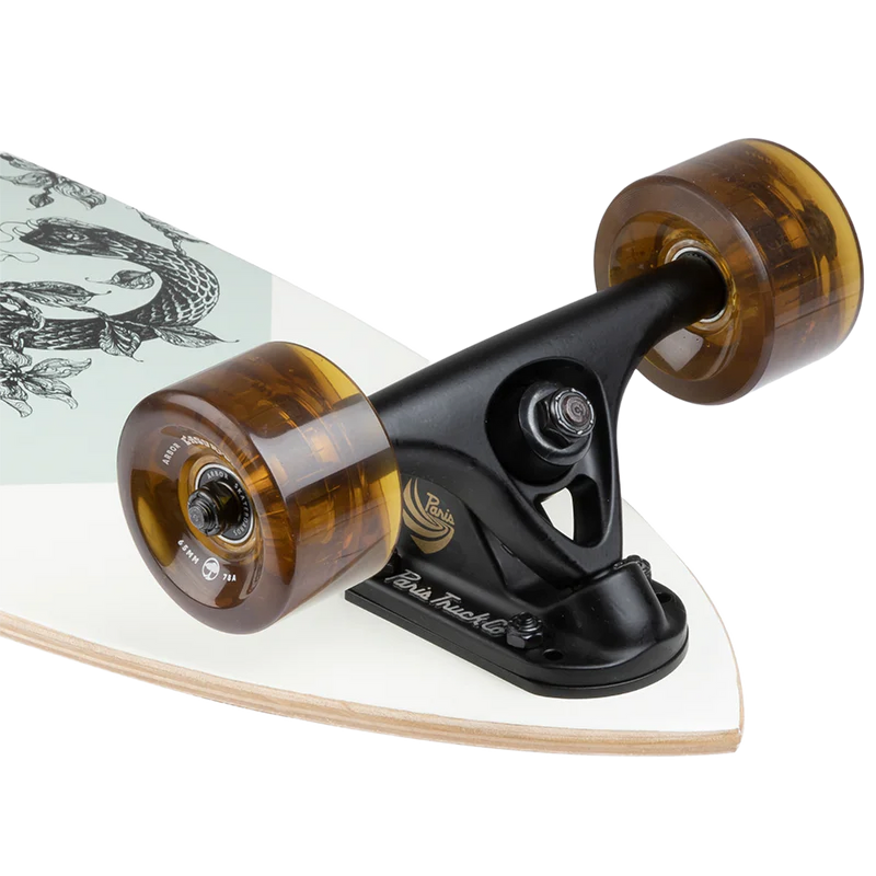 Performance Bamboo Fish 37" C, Arbor Skateboards Performance Bamboo Fish 37" C trucks and wheels