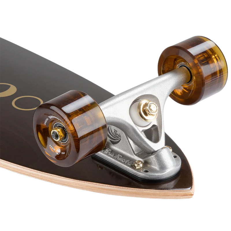 Solstice Lunar B4BC Fish 37" PC, Arbor Skateboards Solstice Lunar B4BC Fish 37" PC trucks and wheels