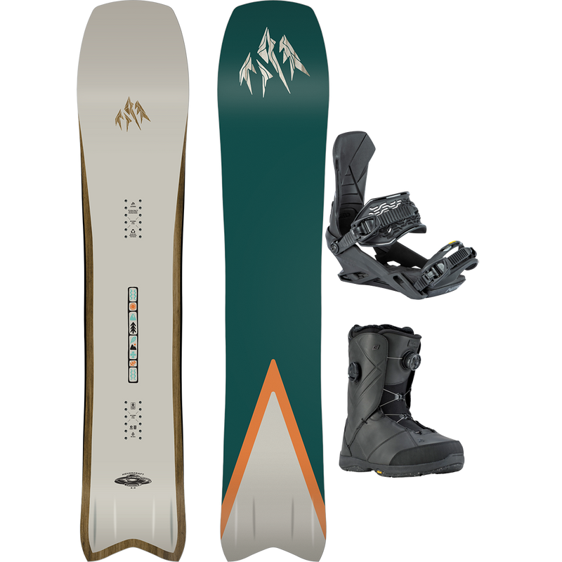 Jones Snowboards Hovercraft 2.0 Demo Snowboard Package, Featured Image