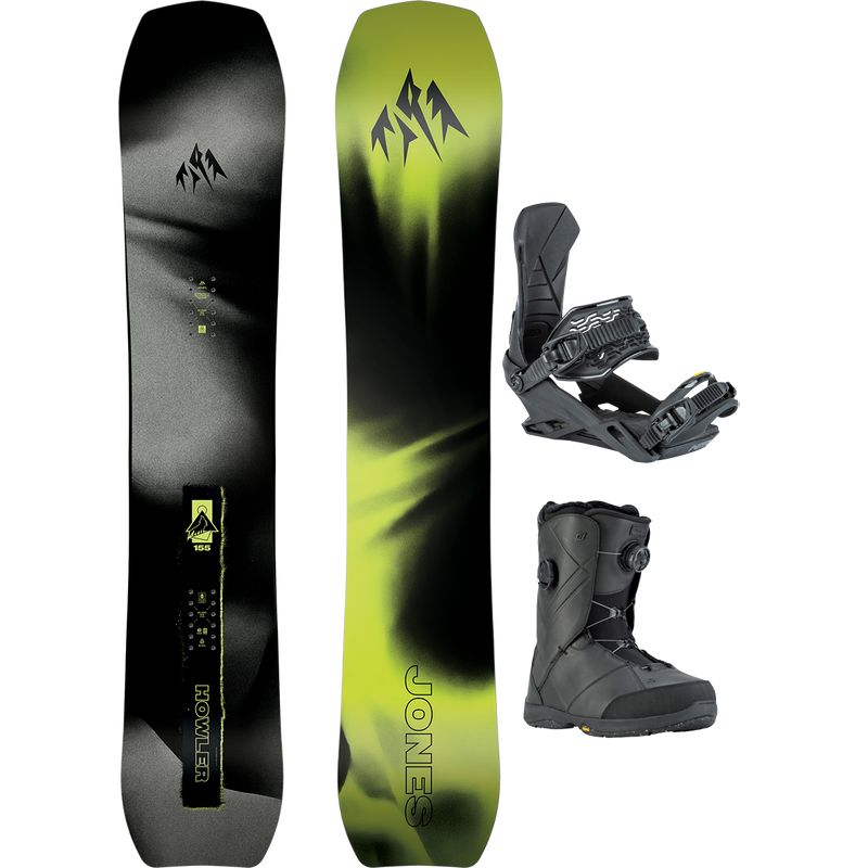 Jones Snowboards Howler Demo Snowboard Package, Featured Image