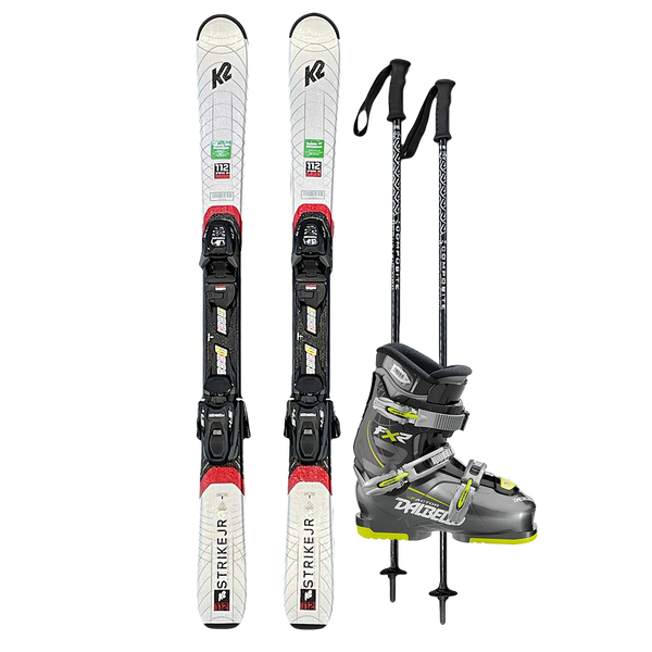 SB Rentals Kids' Basic Ski Package