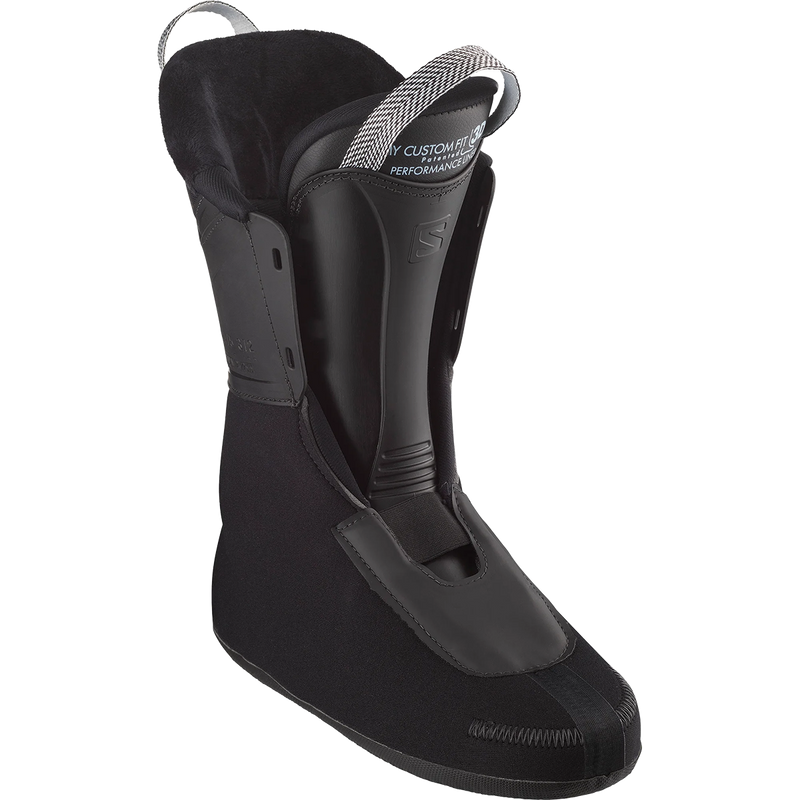 Women's S/PRO HV 90, Salomon Women's S/PRO HV 90 Black/Silver Met./Beluga liner