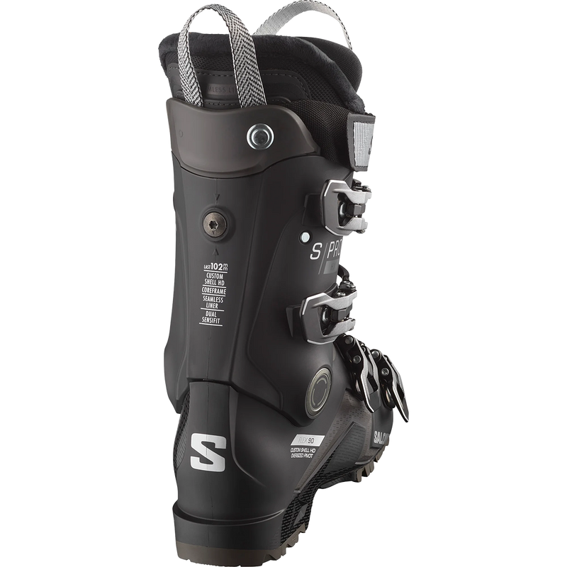 Women's S/PRO HV 90, Salomon Women's S/PRO HV 90 Black/Silver Met./Beluga back
