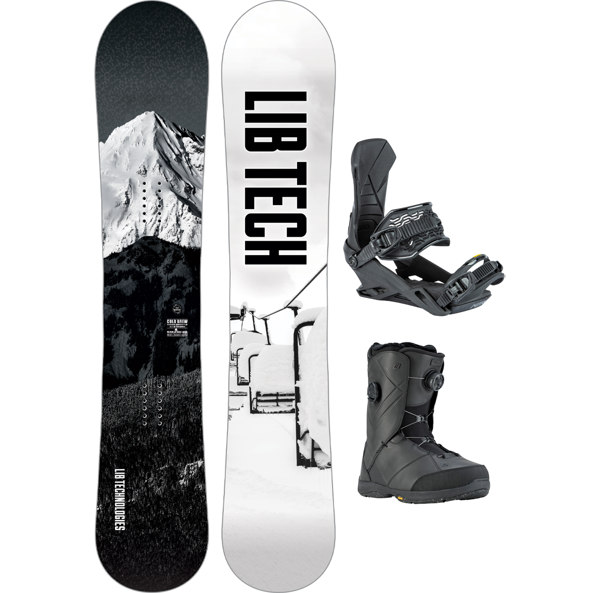 Lib Tech Cold Brew Demo Snowboard Package alternate view