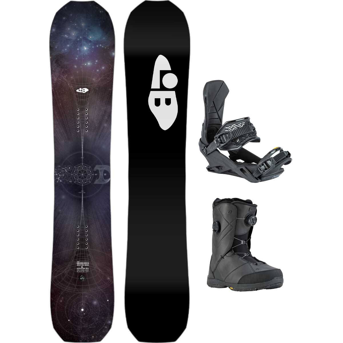 Lib Tech Golden Orca Demo Snowboard Package alternate view