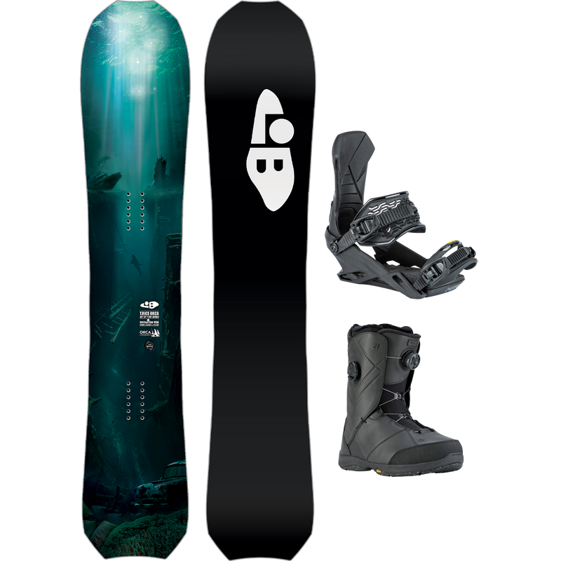 Lib Tech Orca Demo Snowboard Package, Featured Image