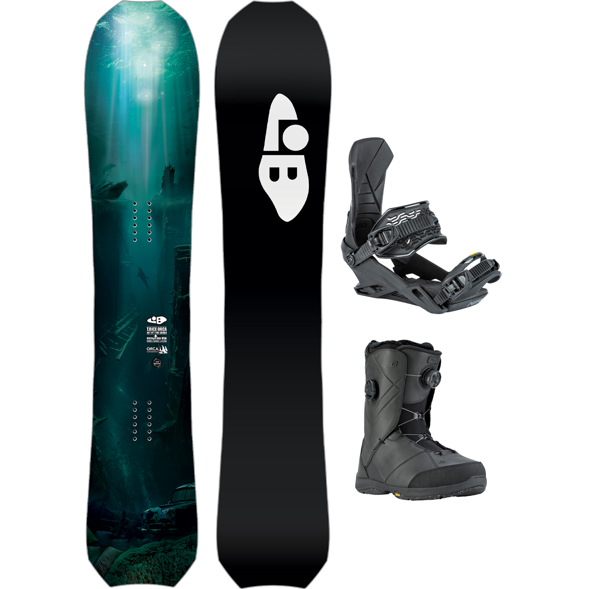 Lib Tech Orca Demo Snowboard Package alternate view