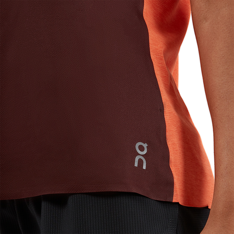 Women's Performance T, On Women's Performance T Mulberry/Spice