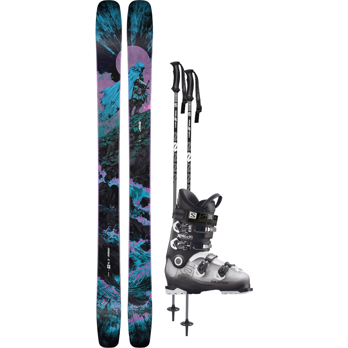 Moment Deathwish 112 Demo Ski Package alternate view