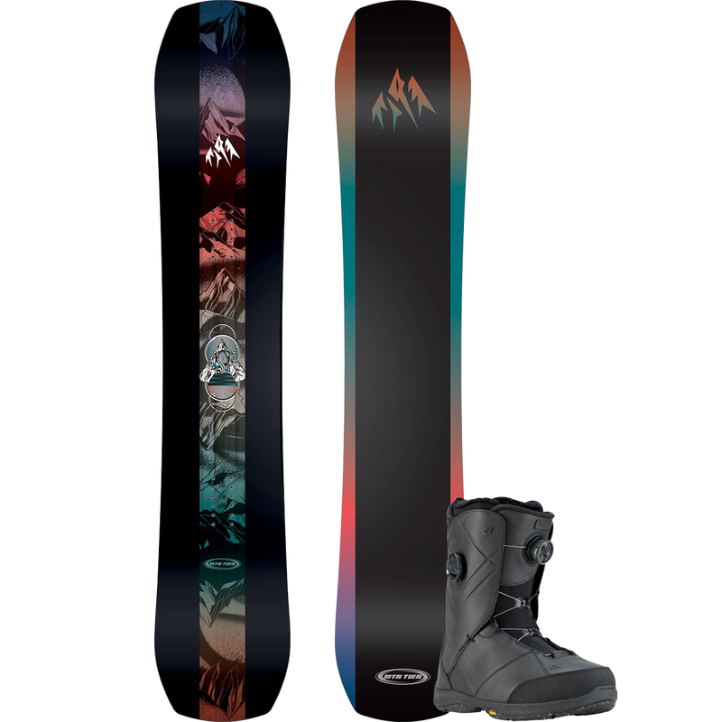 Jones Snowboards Mountain Twin Premium Snowboard Package, Featured Image