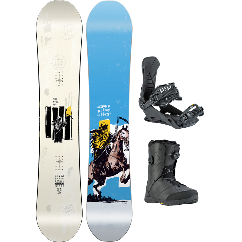 Nitro T1 Demo Snowboard Package, Featured Image