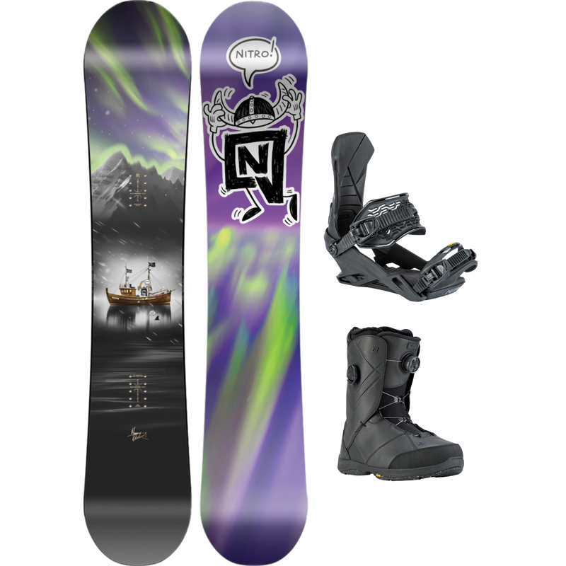 Nitro Team Pro Marcus Kleveland Demo Snowboard Package, Featured Image