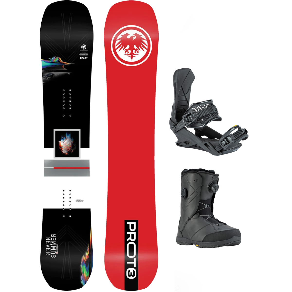 Never Summer Proto Type 3 Demo Snowboard Package alternate view