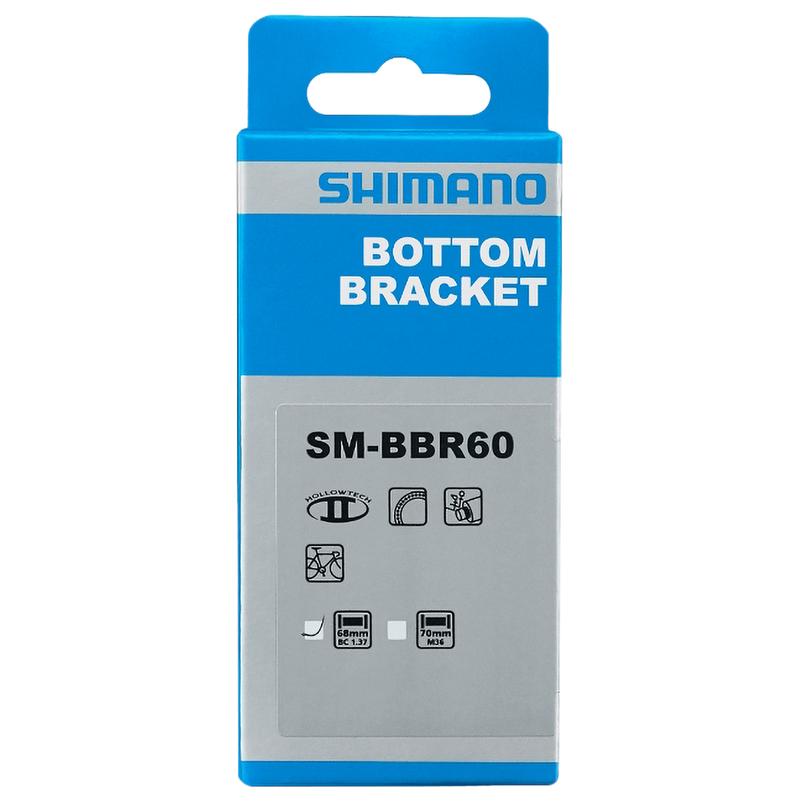 Ultegra BBR60 68mm Shell, Shimano Ultegra BBR60 68mm Shell package