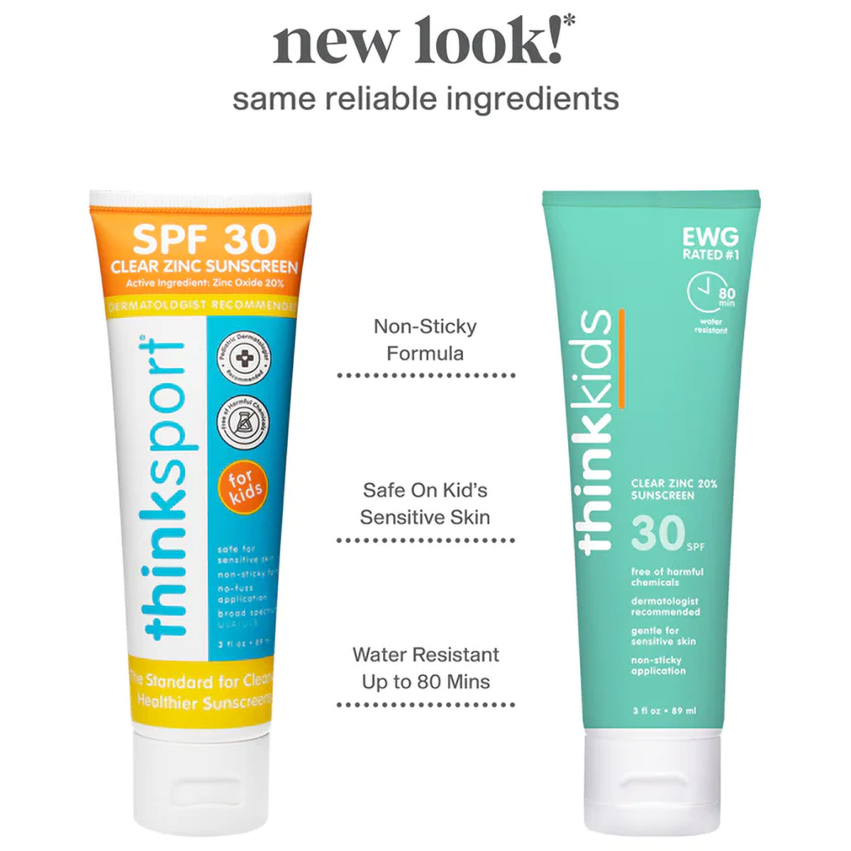 Thinksport Kids SPF 30 Clear Zinc alternate view