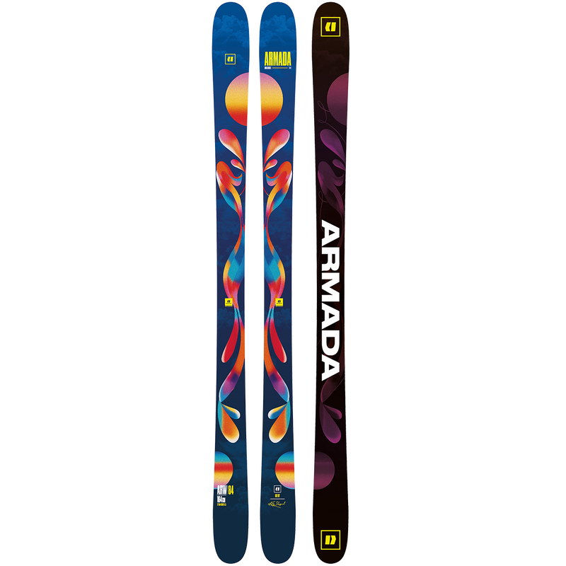 ARW 84, Armada Skis ARW 84 topsheet pair and bottom one ski