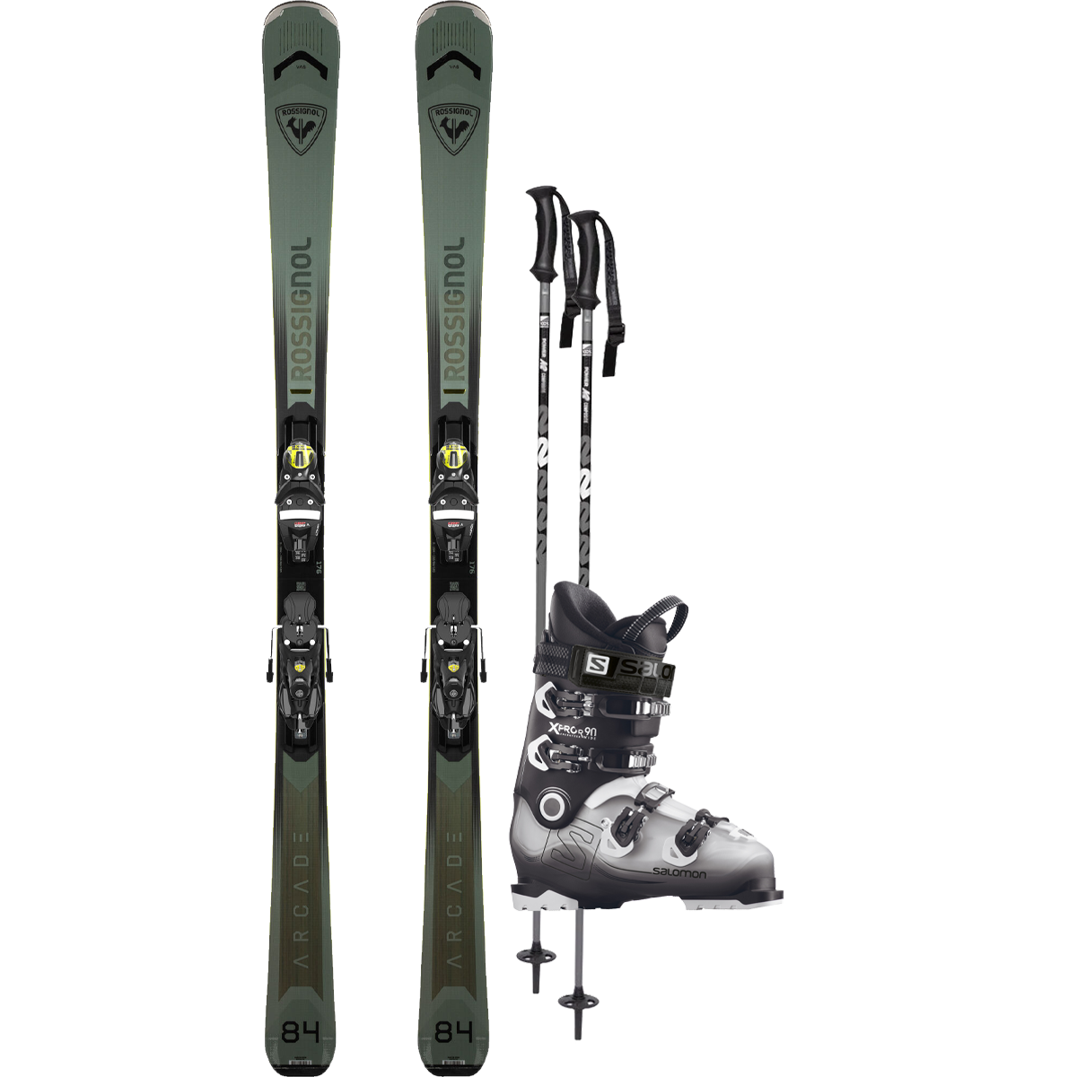 Rossignol Arcade 84 Demo Ski Package alternate view