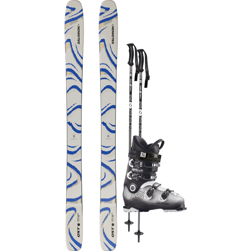 Salomon QST 106 Demo Ski Package, Featured Image