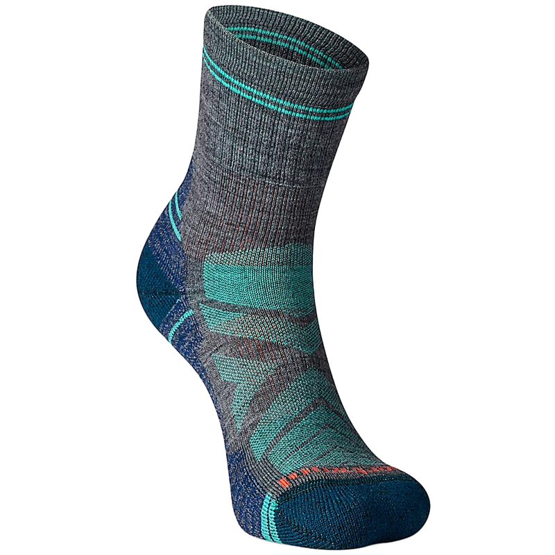 Women's Hike Light Mid Crew, Smartwool Women's Hike Light Mid Crew 052-Medium Gray