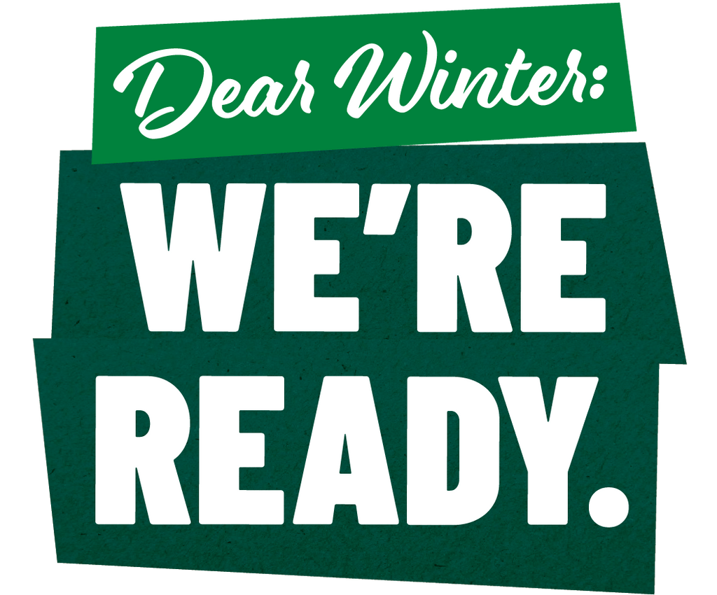 Dear Winter: We're ready.
