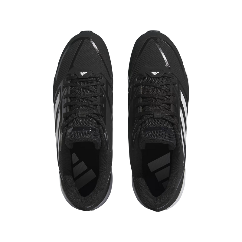 Men's Icon 8 MD Cleats, Adidas Men's Icon 8 MD Cleats Black/White pair top