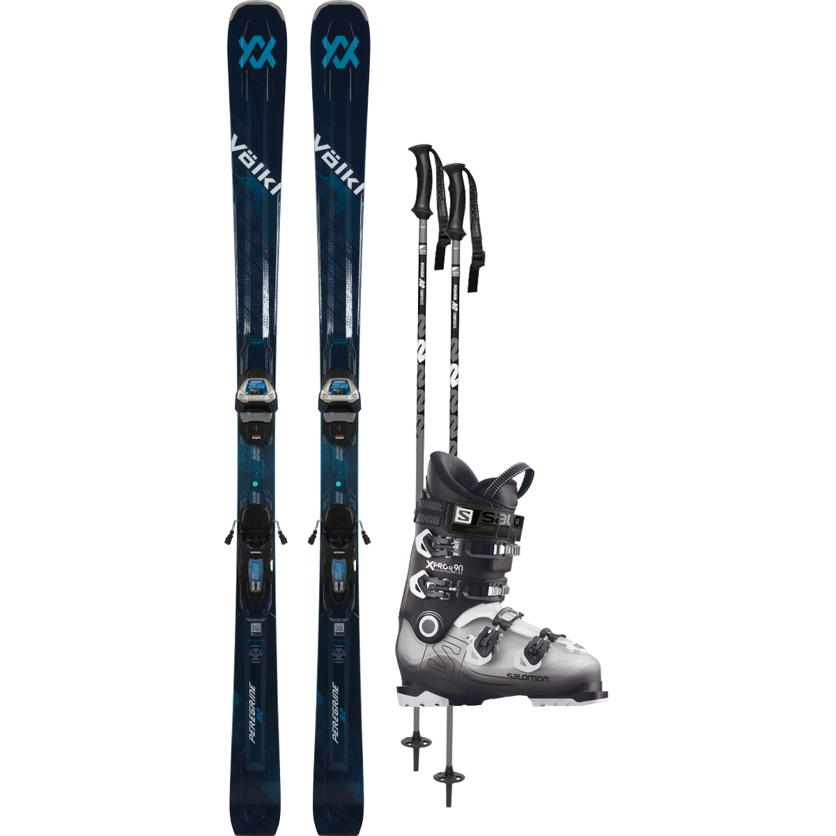 Volkl Peregrine 82 Lowride Demo Ski Package alternate view