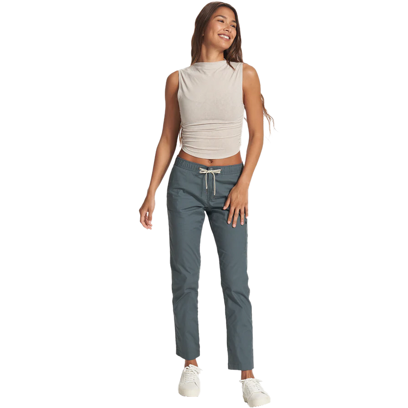 Women's Ripstop Pant, Vuori Women's Ripstop Pant LAK-Lake front full length