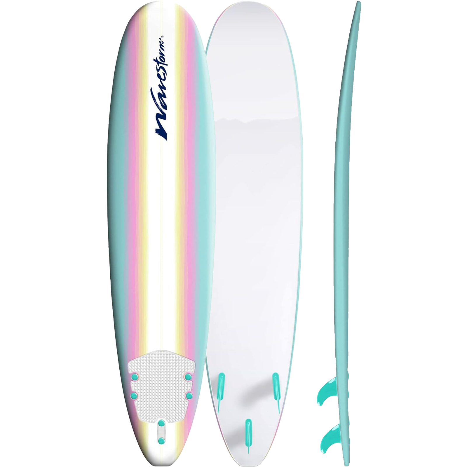 8’0 Classic Surfboard w/ Leash alternate view