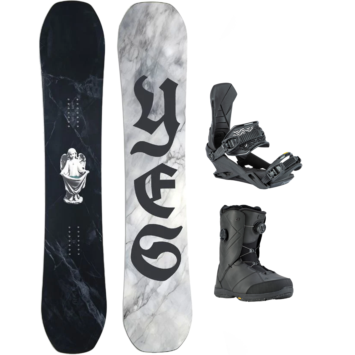 Yes Cream Halldor Demo Snowboard Package alternate view