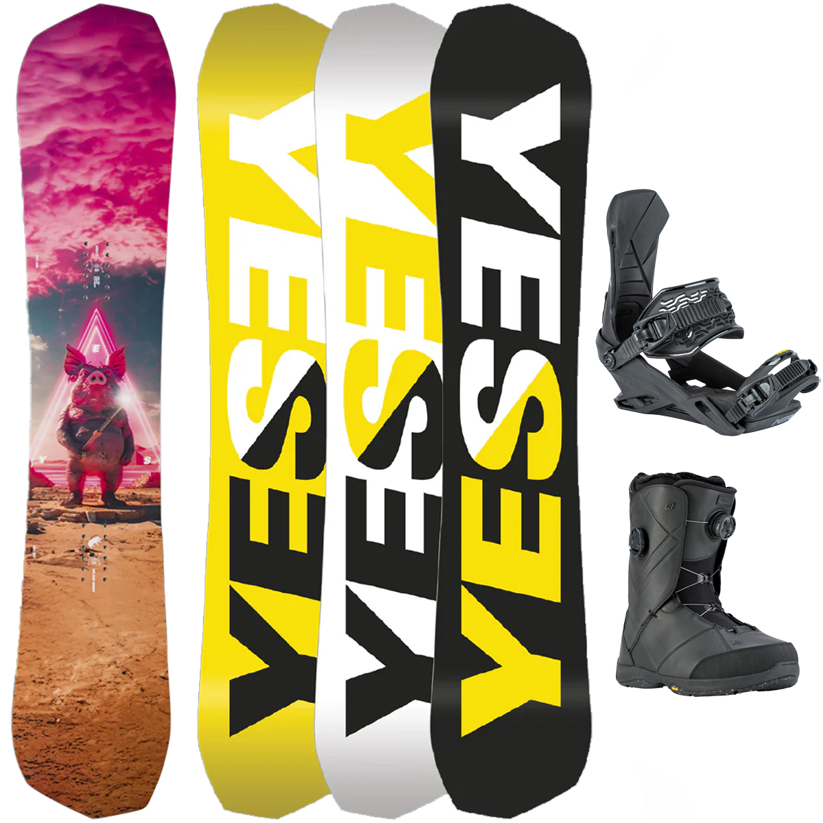 Yes Greats Demo Snowboard Package alternate view