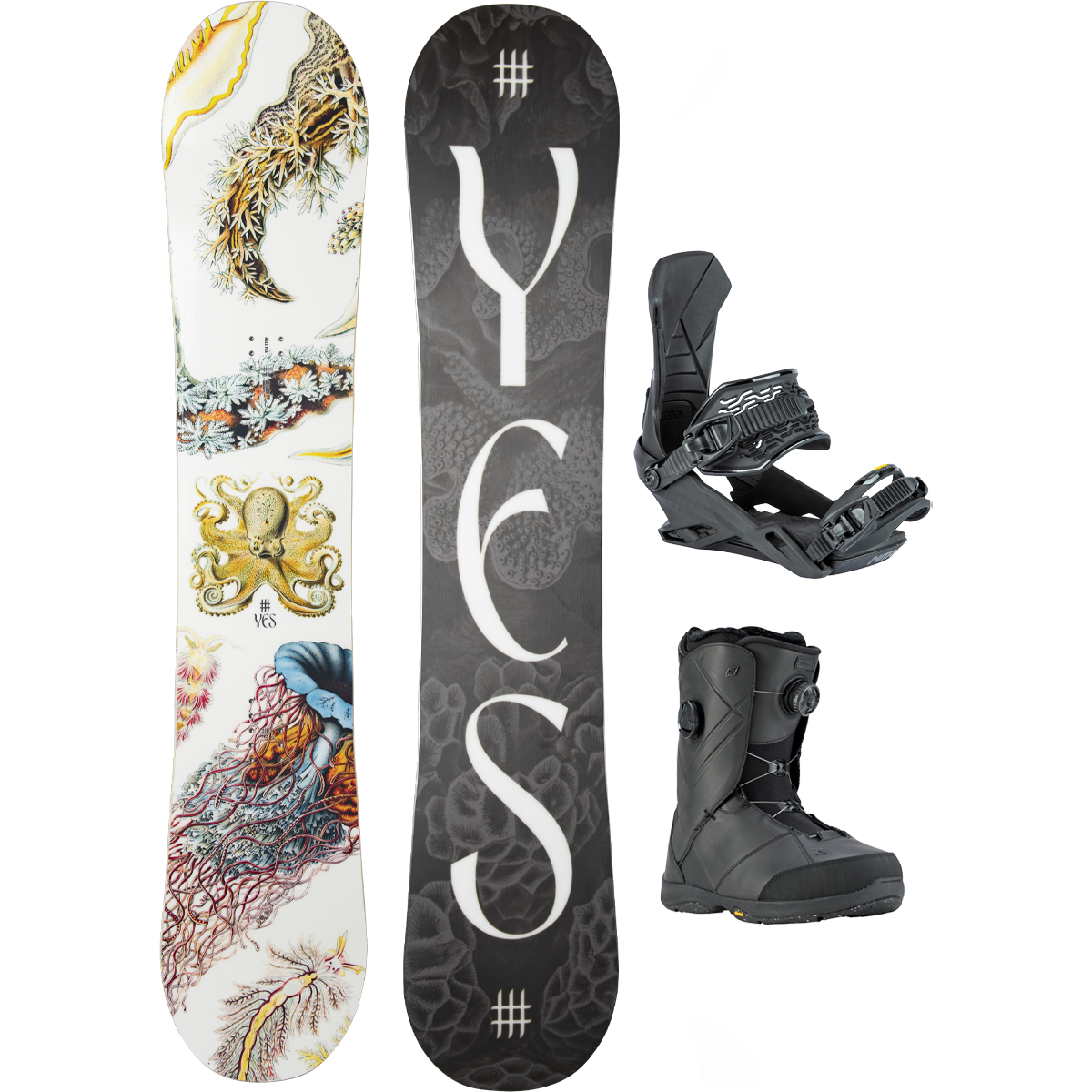 Yes Women's Hell Yes Demo Snowboard Package alternate view