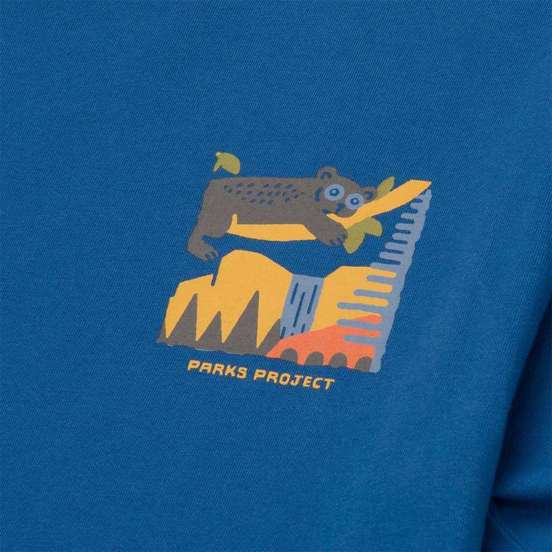 Yosemite 1890s Tee, Parks Project Yosemite 1890s Tee Navy front graphic