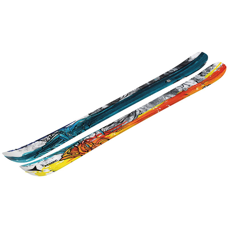 Bent Chetler Mini, Atomic Bent Chetler Mini Blue/Yellow pair angled top
