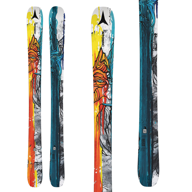 Bent Chetler Mini, Atomic Bent Chetler Mini Blue/Yellow pair top tip/tail