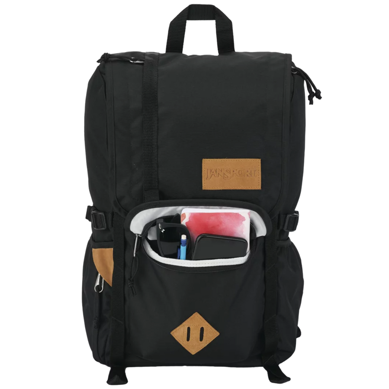 Hatchet, Jansport Hatchet black front pocket
