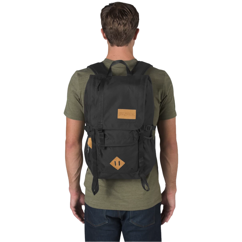 Hatchet, Jansport Hatchet black on model
